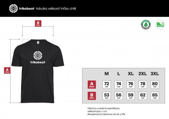 CHILLI triko - Velikost: 2XL